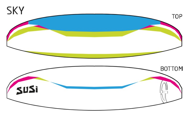 AirDesign SuSi 4 — coloris Sky