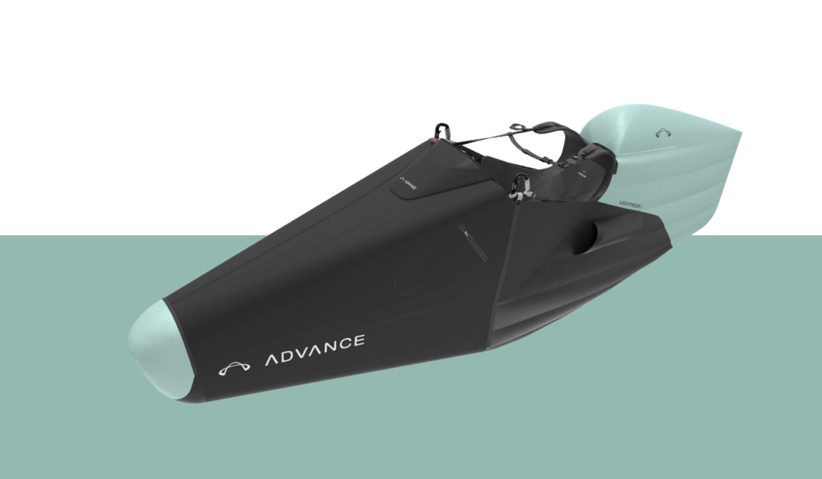 Advance Lightness 4 — coloris Noir / Menthe