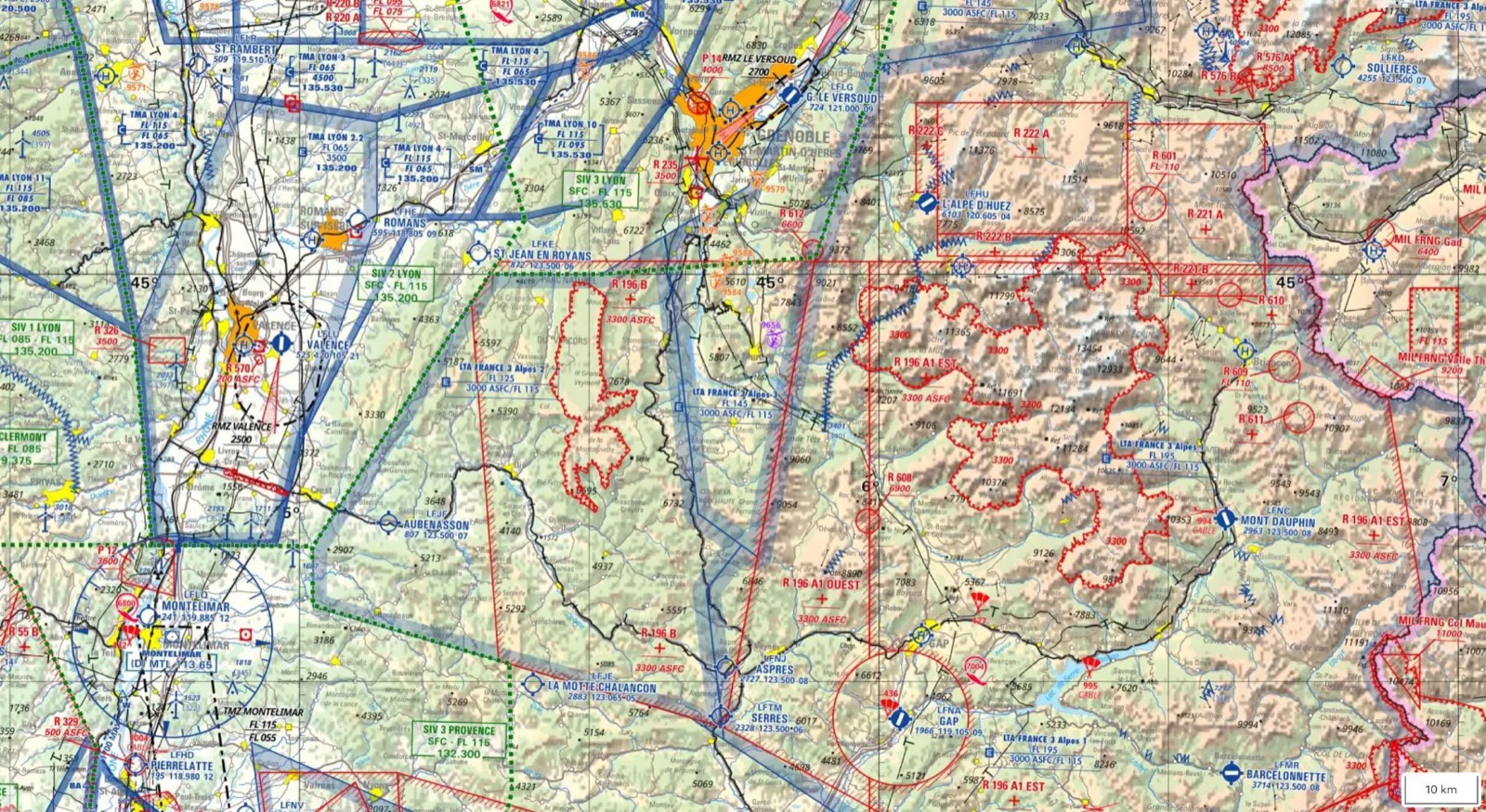 Préparer son vol : carte aéronautique, SUP AIP et NOTAM